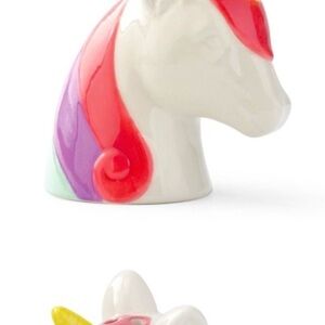 Colorful Unicorn Ceramic sprinkle shaker